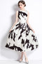 Delicate Splendid Vintage Pretty Women Flared A-Line Formal, Guest, Party Quinceanera Dress